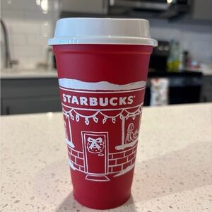 NEW Starbucks Christmas 2025 Red Cup Day 16oz Holiday Reusable Hot Cup